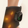 3-in-1 heated foot and ankle wrap in black